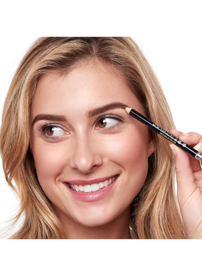 Arches & Halos Precision Brow Shaping Pencil in Warm Brown, 0.2 oz - Image 4