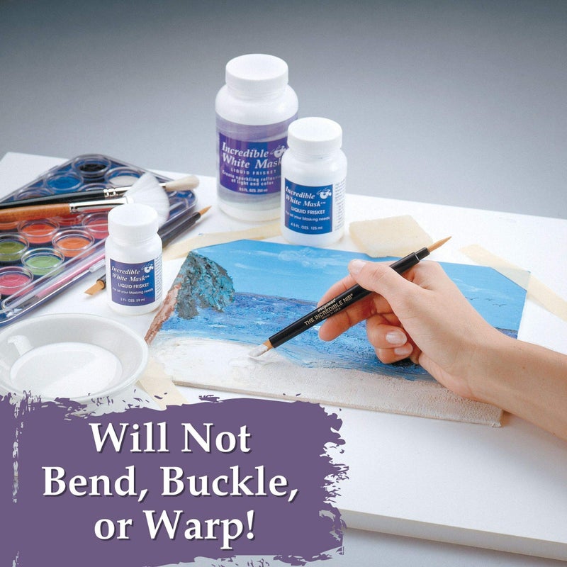 Grafix Incredible Art Board - Durable, Light-Weight, Water-Resistant, Reusable Â½â€ Foam Core Art Board, Great for Stretching Watercolor Paper, 16 x 24 - Image 3