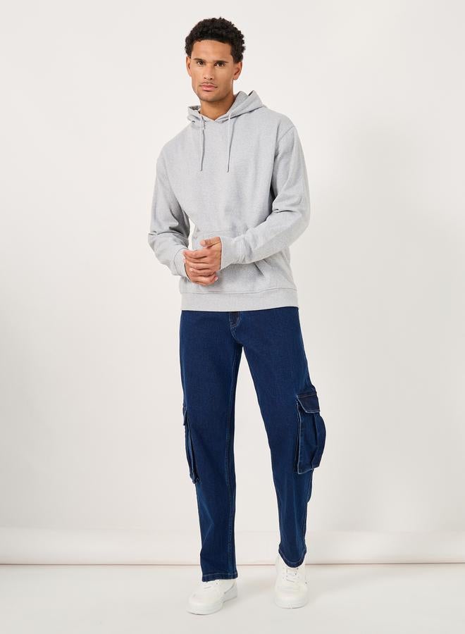 ستايلي جينز كاربنتر بقصة مستقيمة وخصر متوسط - Image 2