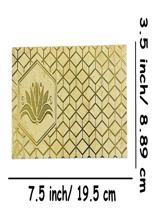 Moira Designer Money Envelopes, Pack of 10, for Shagun Cash gifting for Wedding, Birthday, Eid, Diwali, Engagement (Beige) - Image 2