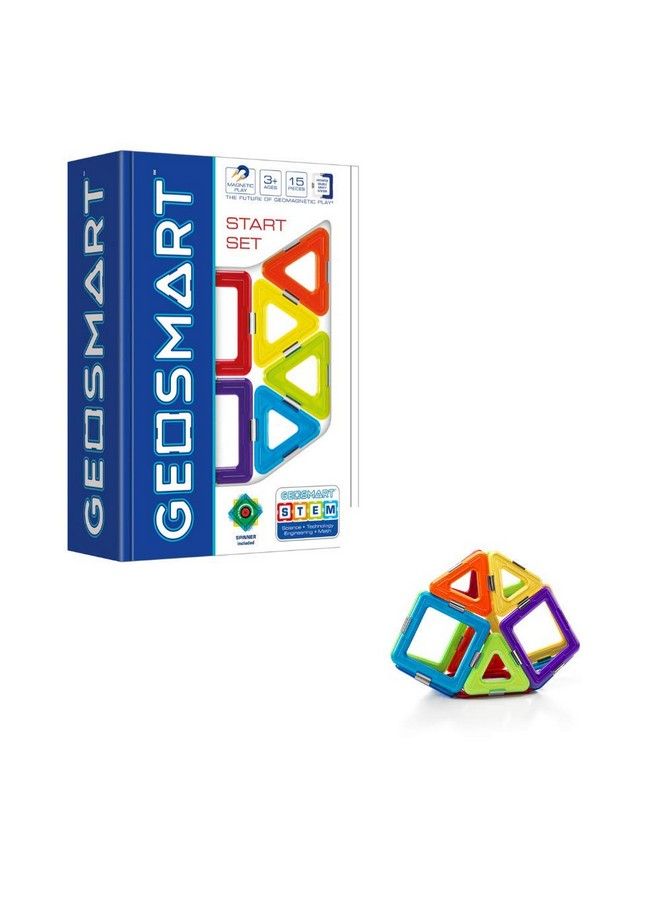GeoSmart Start Set 15 Piece Geomagnetic Stem Construction Kit For Ages 3+ - Image 2