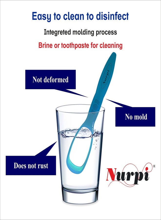 nurpi soft plastic tongue cleaner pack of 5 - Image 4