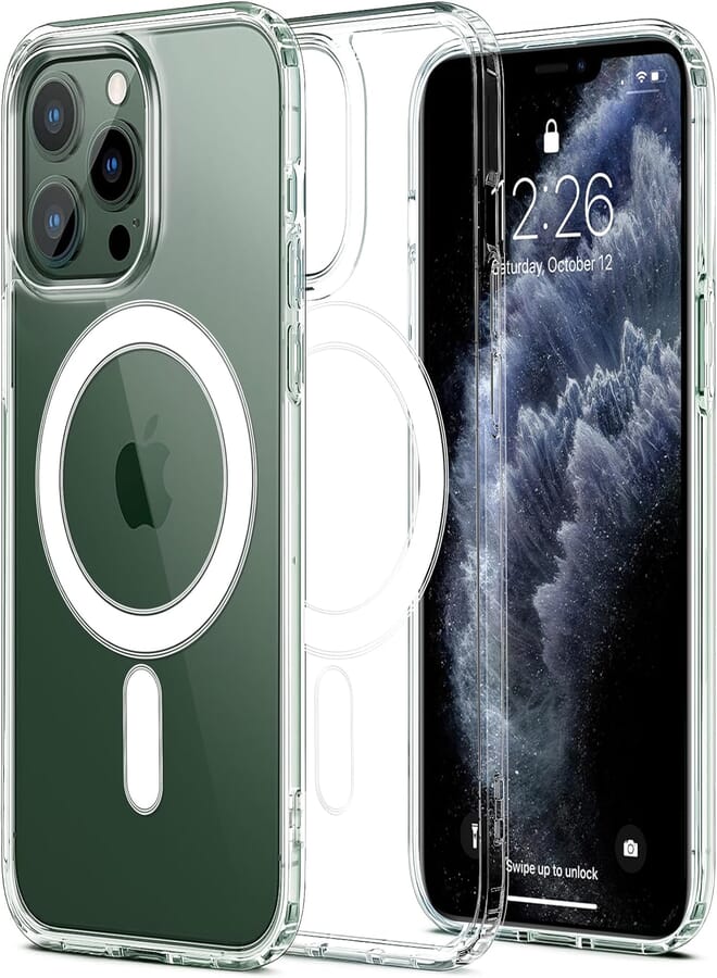 UCHUANG Compatible for iPhone 11 Pro Clear Case with 4 Corners Built-in Protective Cushion Anti-yellow Anti-collison Transparent Cover for Apple iPhone 11 Pro 5.8 inch