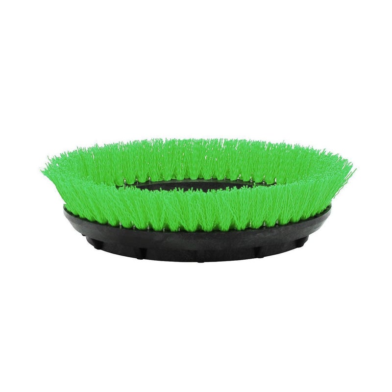 Oreck - 237.057 Commercial 237057 Crimped Polypropylene Scrub Orbiter Brush, 12" Diameter, 0.015" Bristle Diameter, Green, For ORB550MC Orbiter Floor Machine - Image 2