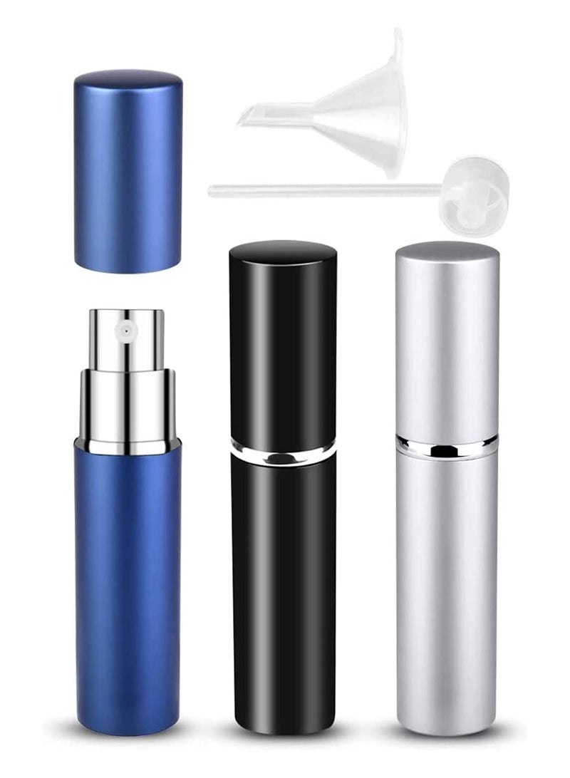Excefore 3pcs 6ml Mini Portable Spray Cosmetic Bottles - Image 1