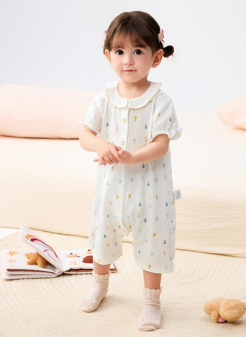 Balabala Baby Unisex straight open jumpsuit  - Image 1