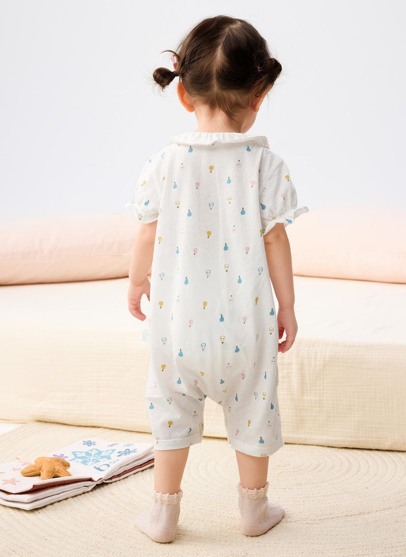 Balabala Baby Unisex straight open jumpsuit  - Image 3