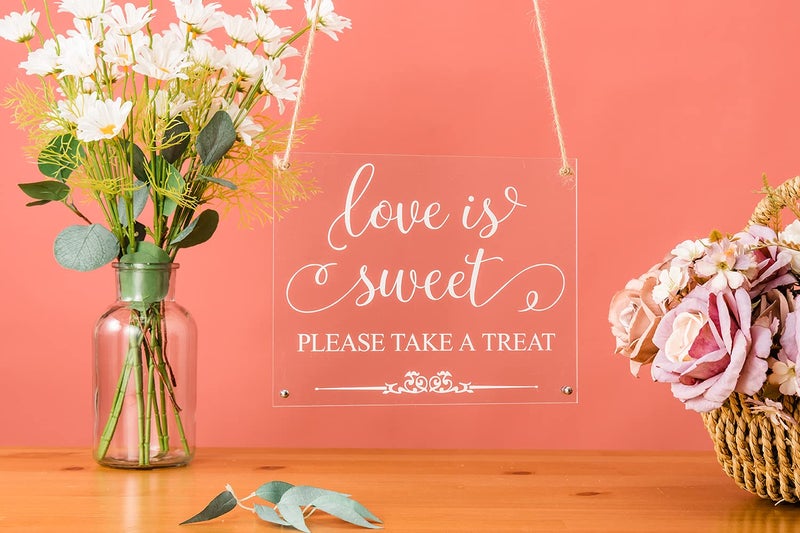 Calculs How Sweet It Is Sign How Sweet It Is to Be Loved by You Decor Wedding Favor Sign Chic Wedding Reception Signs Wedding Signage Calligraphy Print 8x10 Inches - Image 2