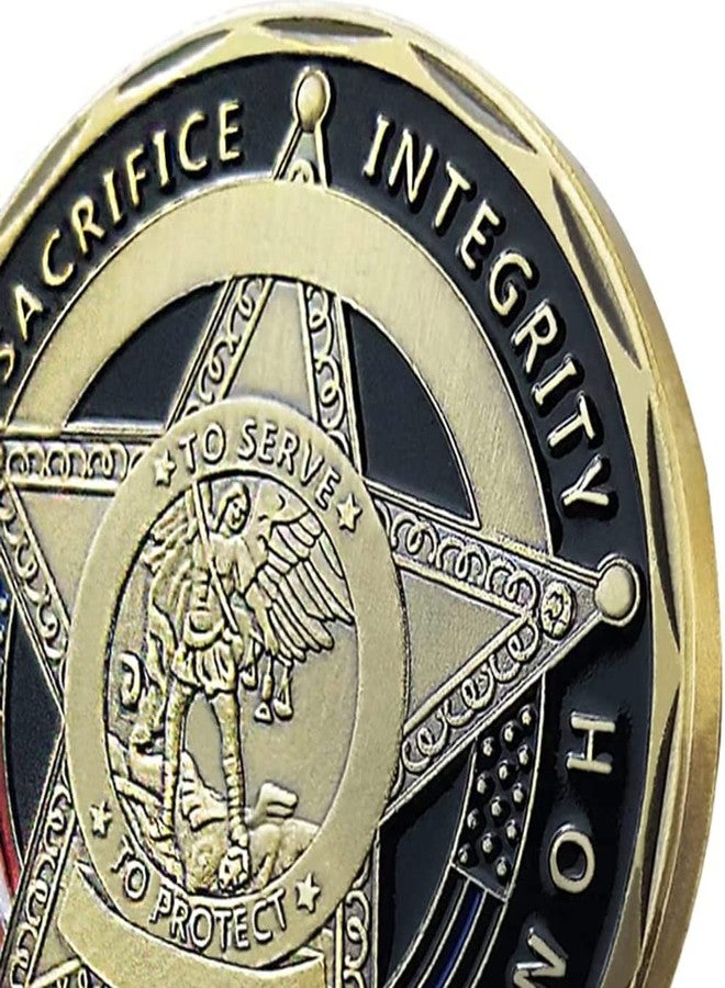 Glamtune US Saint Michael Police Challenge Coin Law Enforcement Coin - Image 5