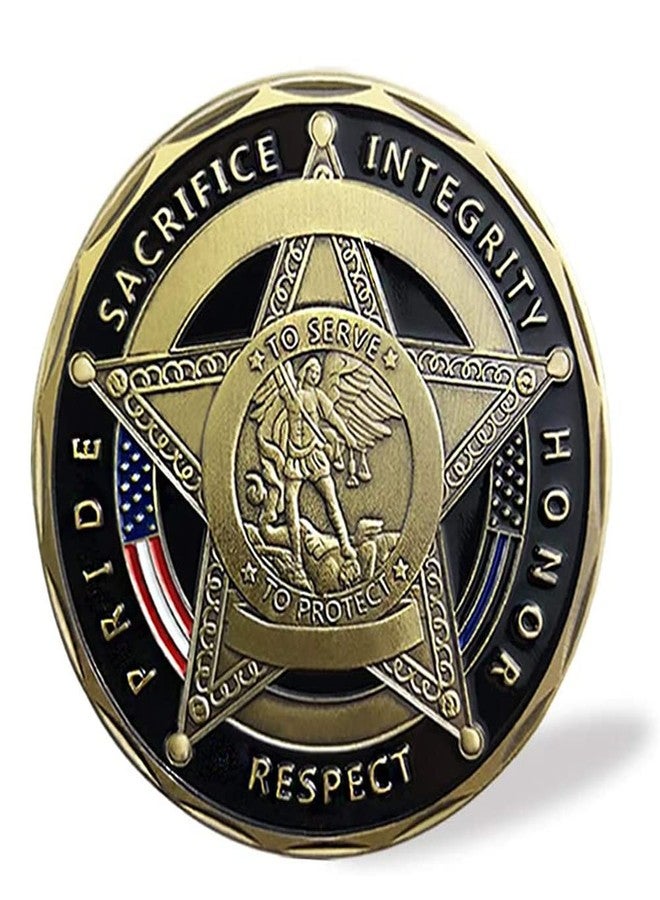 Glamtune US Saint Michael Police Challenge Coin Law Enforcement Coin - Image 4