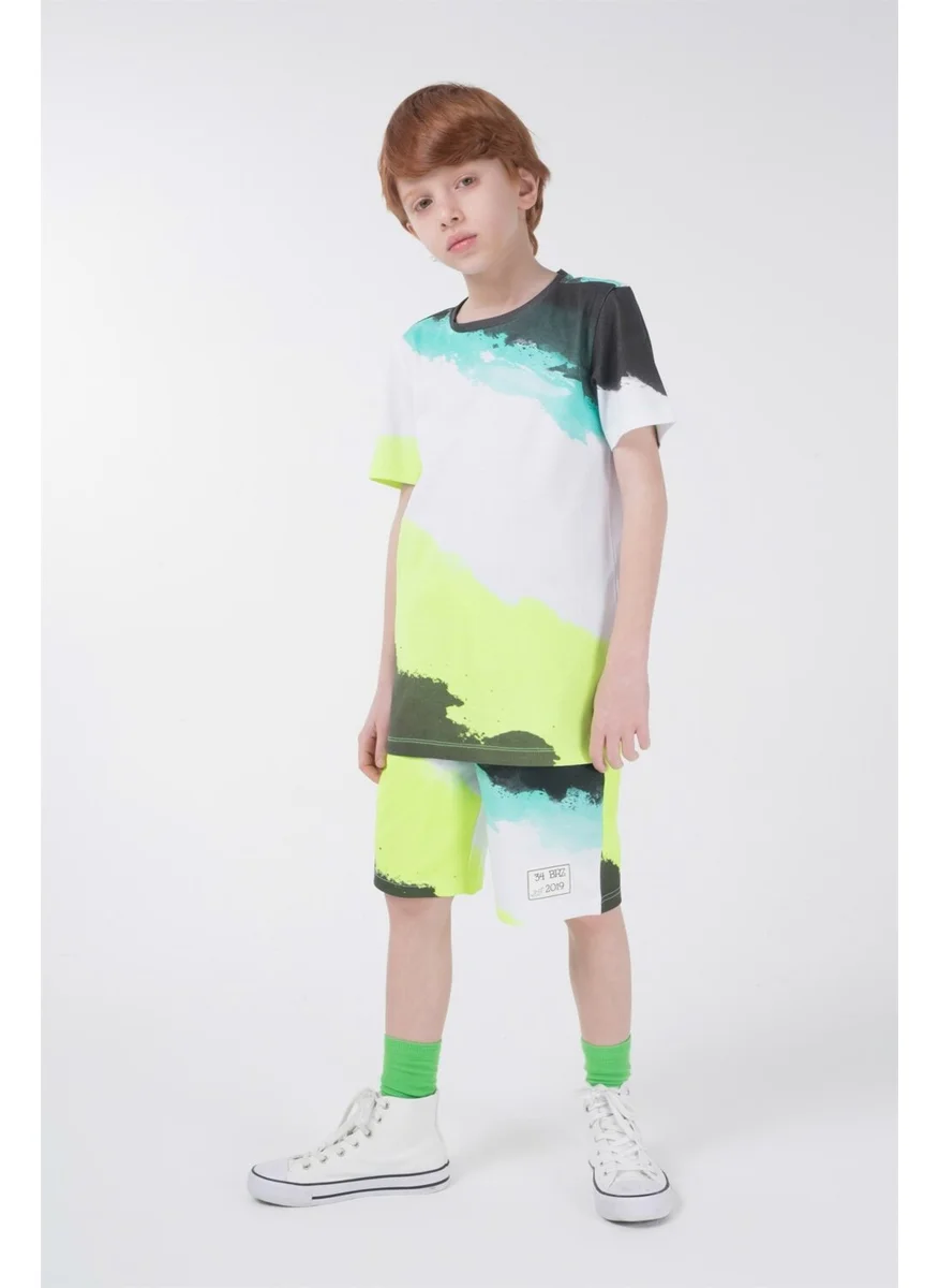 BRZ Collection Printed Boy Short Sleeve T-Shirt