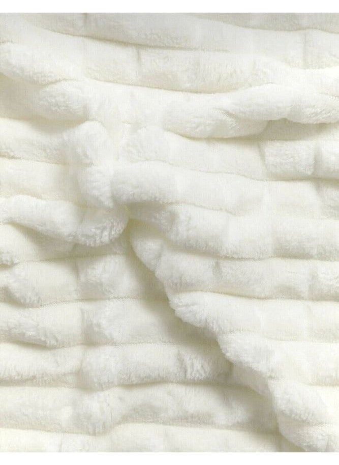 MERINOS - Modern Line 3 Piece Blanket Set Bone - Image 1