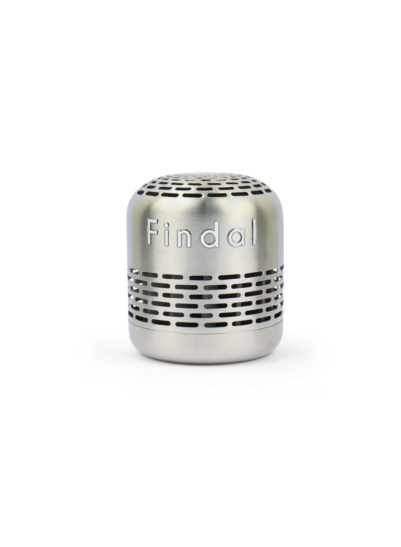 فندال فيندال مزيل روائح - مزيل روائح الثلاجة - مزيل روائح مصنوع من الفولاذ المقاوم للصدأ قابل لإعادة الاستخدام لمدة 10 سنوات - منقي هواء ممتاز غير سام للثلاجة والخزانة والسيارة - Image 1