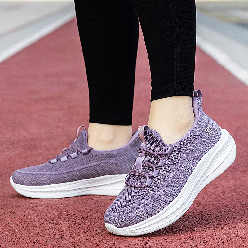 Old People'S Shoes Women'S Official Authentic Non-Slip Breathable Mother'S Shoes Soft Sole Middle-Aged And Elderly Comfortable Walking Sports Shoes - Image 2