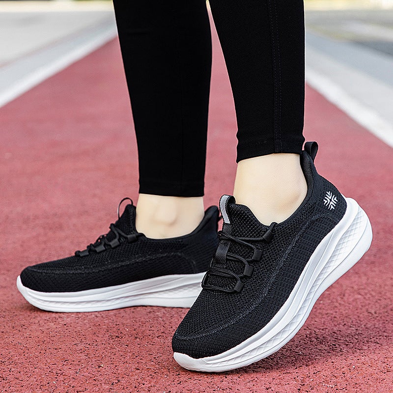 Old People'S Shoes Women'S Official Authentic Non-Slip Breathable Mother'S Shoes Soft Sole Middle-Aged And Elderly Comfortable Walking Sports Shoes - Image 1
