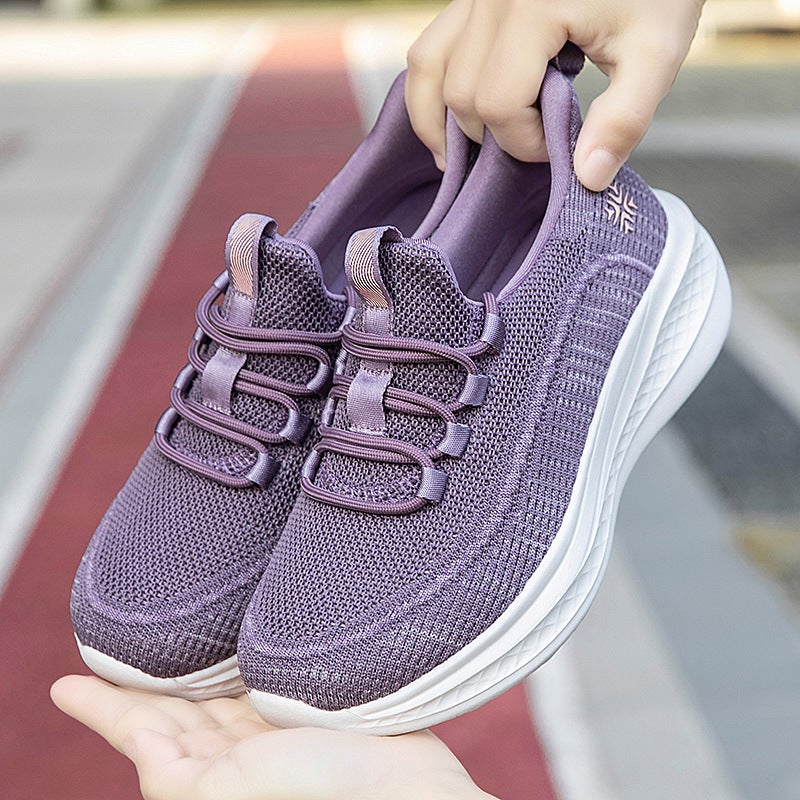 Old People'S Shoes Women'S Official Authentic Non-Slip Breathable Mother'S Shoes Soft Sole Middle-Aged And Elderly Comfortable Walking Sports Shoes - Image 3