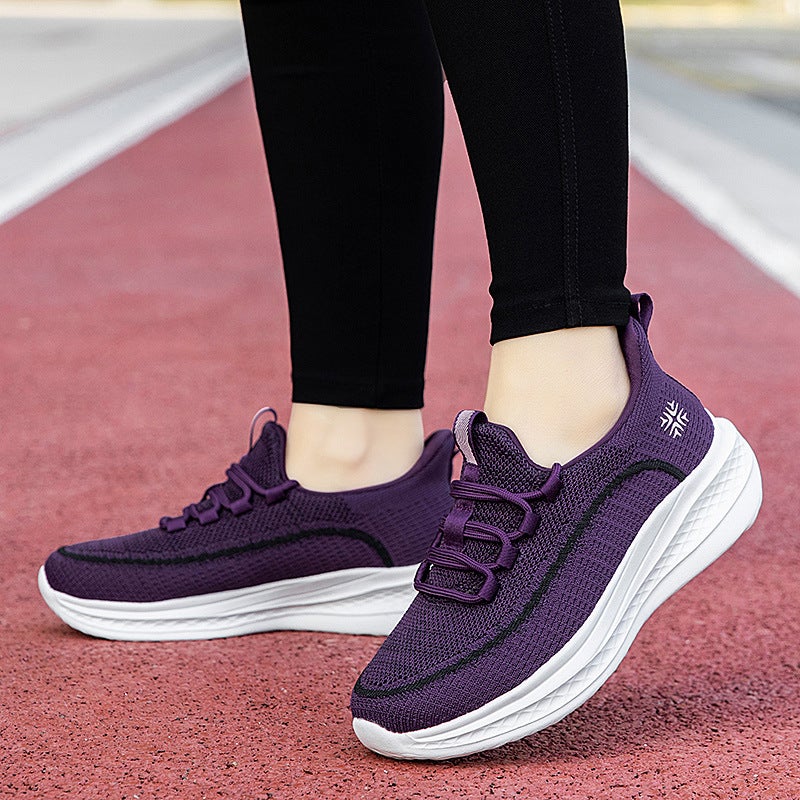 Old People'S Shoes Women'S Official Authentic Non-Slip Breathable Mother'S Shoes Soft Sole Middle-Aged And Elderly Comfortable Walking Sports Shoes - Image 4