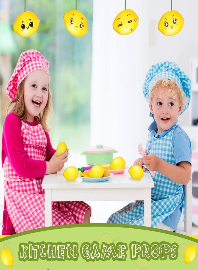 Jerify 36 Pcs Lemon Toys Lemon Relieve Stress Ball Party Favors Pu Foam Quick Rising Fruit Stress Relieve Toys for School Home Small Party Bag Fillers - Image 3