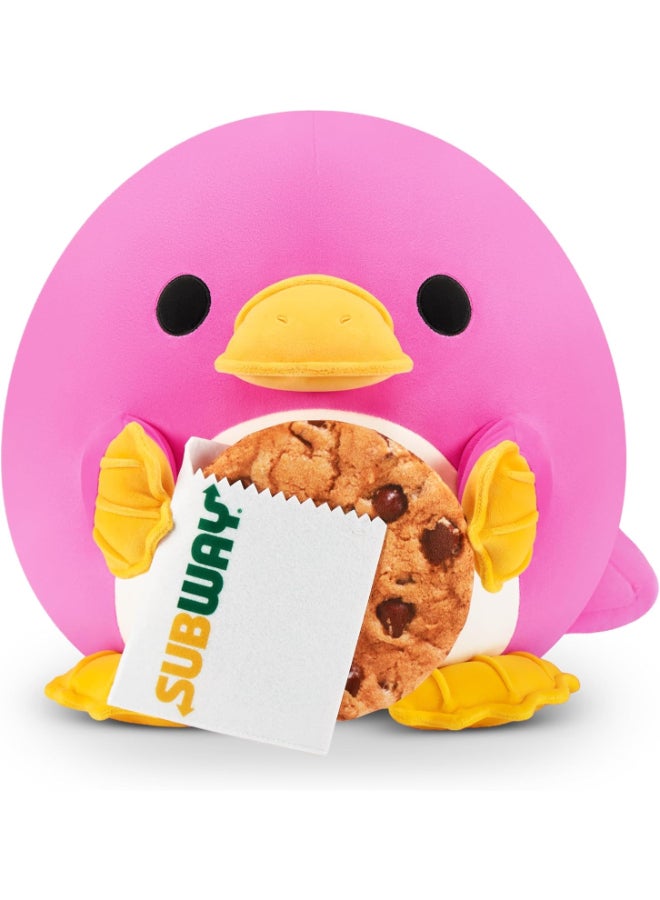 Snackles 77573N Platypus (Subway, Cookie) Bunny Series 2 35 cm Plush Toy Medium (35 cm) - Image 1