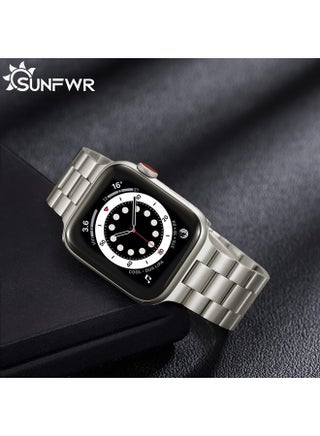Compatible with Apple Watch Band 41mm 40mm 38mm for Women Men, Stainless Steel Metal iWatch Band with Case for Apple Watch Series 8/7/6/5/4/3/2/1/SE/SE2 (Starlight, 38mm/40mm/41mm) - pzsku/Z414CC63AB6FFEDF24132Z/45/_/1691247432/5b3c2249-c332-4c79-a3f6-8aa7bd61d93a