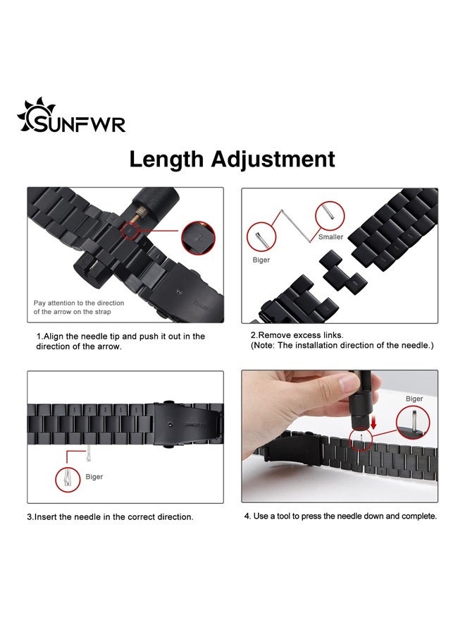Compatible with Apple Watch Band 41mm 40mm 38mm for Women Men, Stainless Steel Metal iWatch Band with Case for Apple Watch Series 8/7/6/5/4/3/2/1/SE/SE2 (Starlight, 38mm/40mm/41mm)