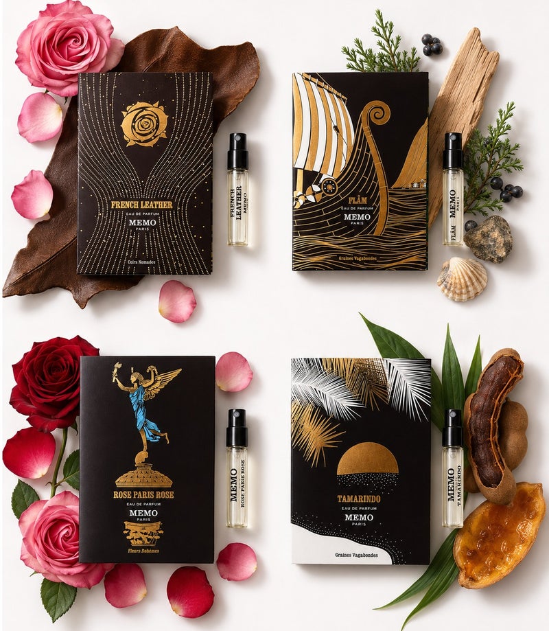 Memo Paris perfume set consisting of 4 pieces, 1.5 ml - Image 2