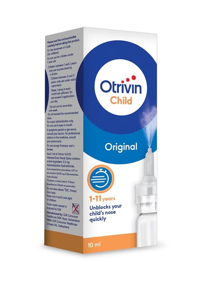 OTRIVIN Children Nasal Spray 10ml  - Image 1