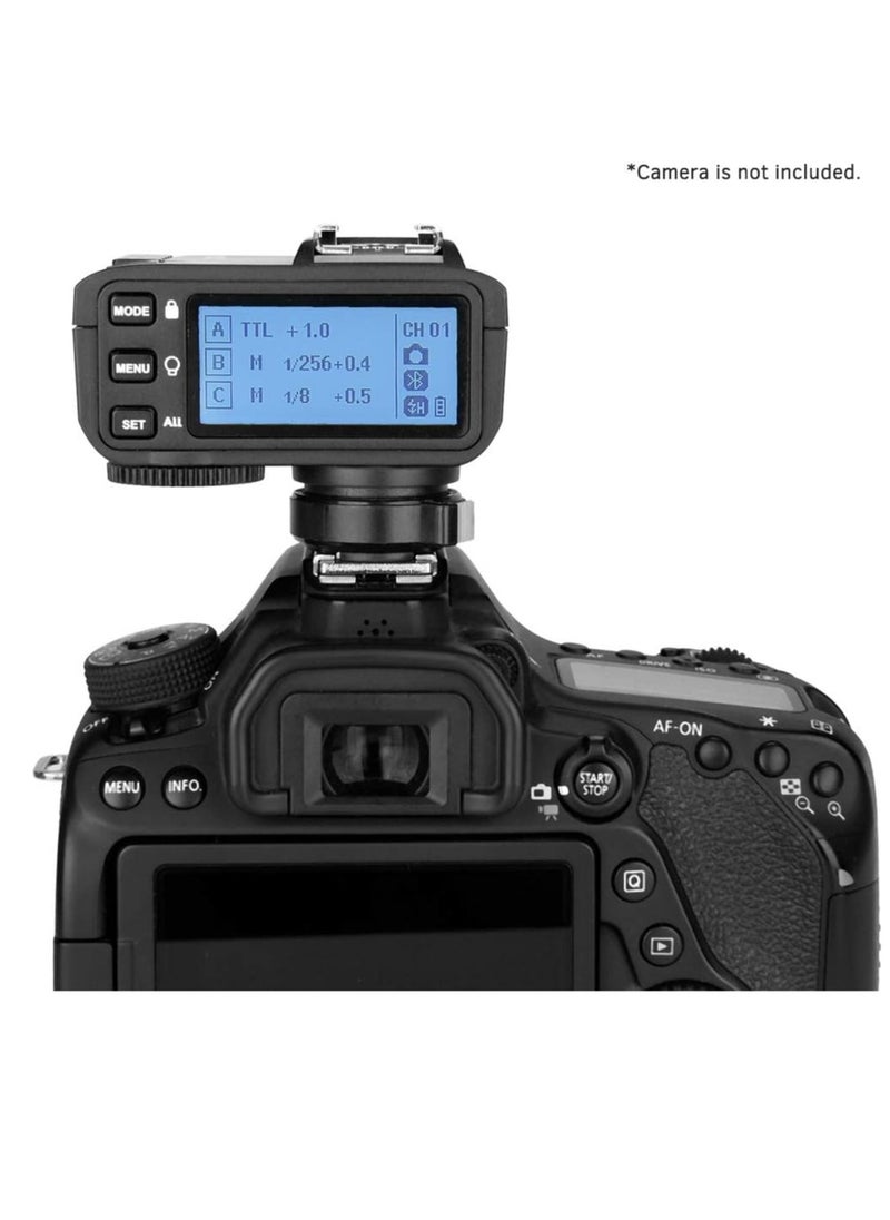 Godox X2T-C TTL Wireless Flash Trigger for Canon, 1/8000s HSS Bluetooth Connection Supports iOS/Android App Controller, TCM Function, 5 Separate Group Buttons, New Hotshoe Locking, New AF Assist Light  - Image 3