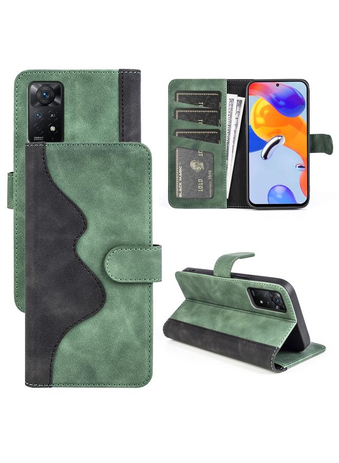 Case For Xiaomi Redmi Note 11 Pro 5G Global / 4G Stitching Horizontal Flip Leather Phone Case