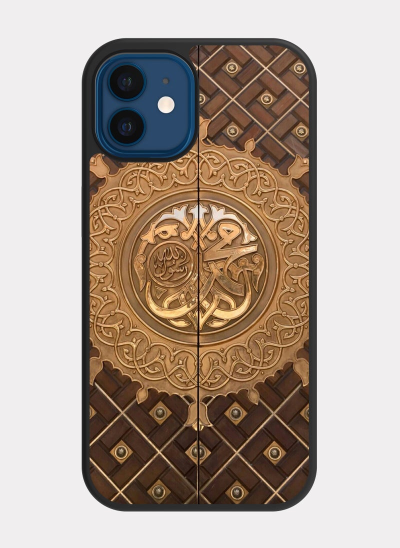 PXLAAT - iPhone 12 case cover Door Of The Prophet's Mosque - Image 1
