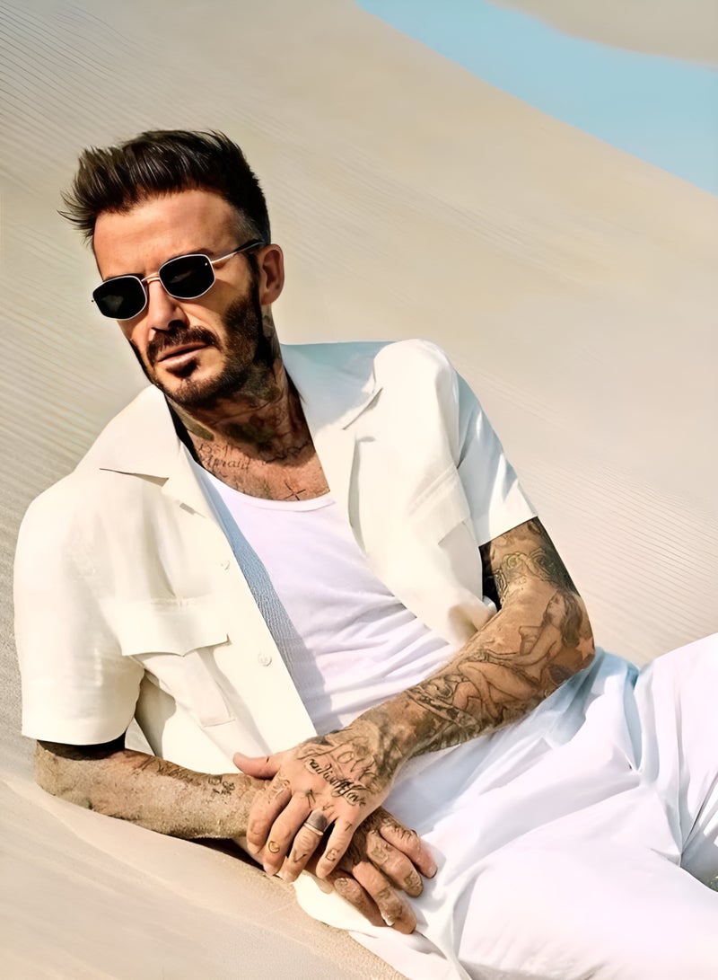 ريتي نظارة شمسية رجالي ونسائي بإطار معدني أنيق وعدسات مستقطبة مع حماية من الأشعة فوق البنفسجية | نظارات موضة فاخرة للقيادة والسفر والرحلات والأنشطة الخارجية | تصميم عصري وخفيف الوزن - Image 4