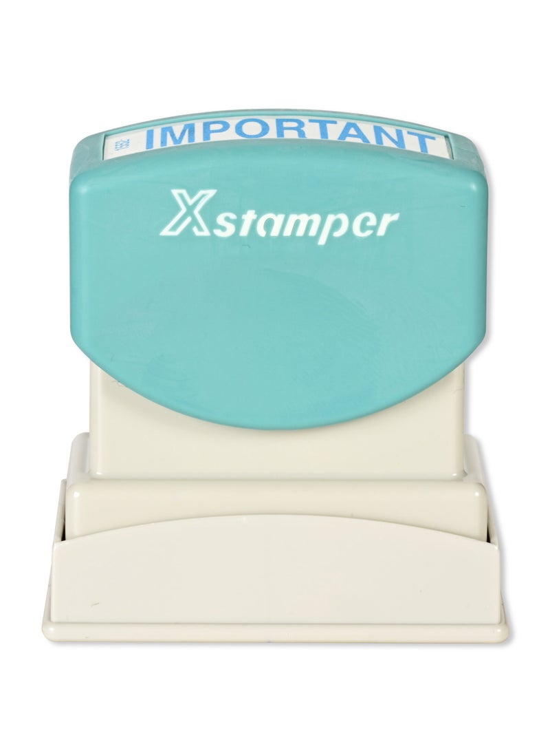 Xstamper Artline X-Stamper "IMPORTANT" for Office Business Supplies, Ink Blue - ARXTCXB1552-1PC - Image 1