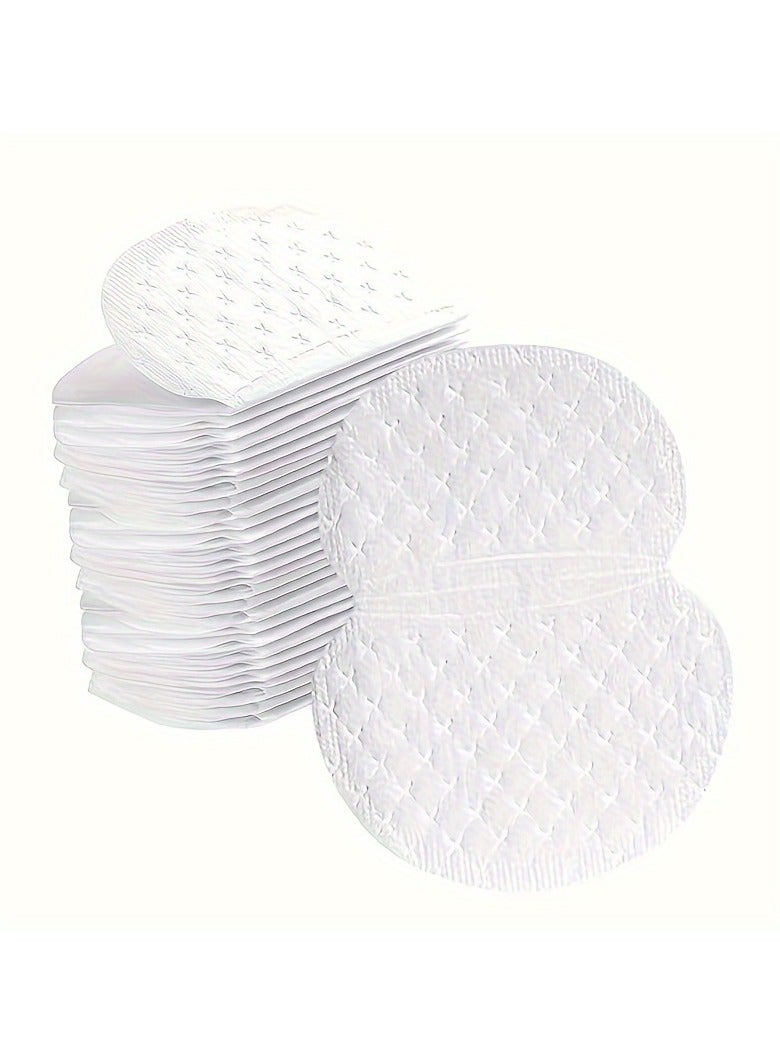 Generic 50 Armpit Sweat Pads, Disposable Underarm Absorption Sweat Pad, Durable And Effective, Lightweight & Breathable, Invisible, Comfortable And Odorless, Easy to Use, Suitable for Both Men And Women In Hot Summer  - Image 1