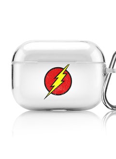 Stylizedd Classic Clear printed Case for Apple AirPods Pro 2nd Generation Thin Transparent Cover [Designed for Apple AirPods Pro 2nd Generation] - Who Flash?  - Image 1