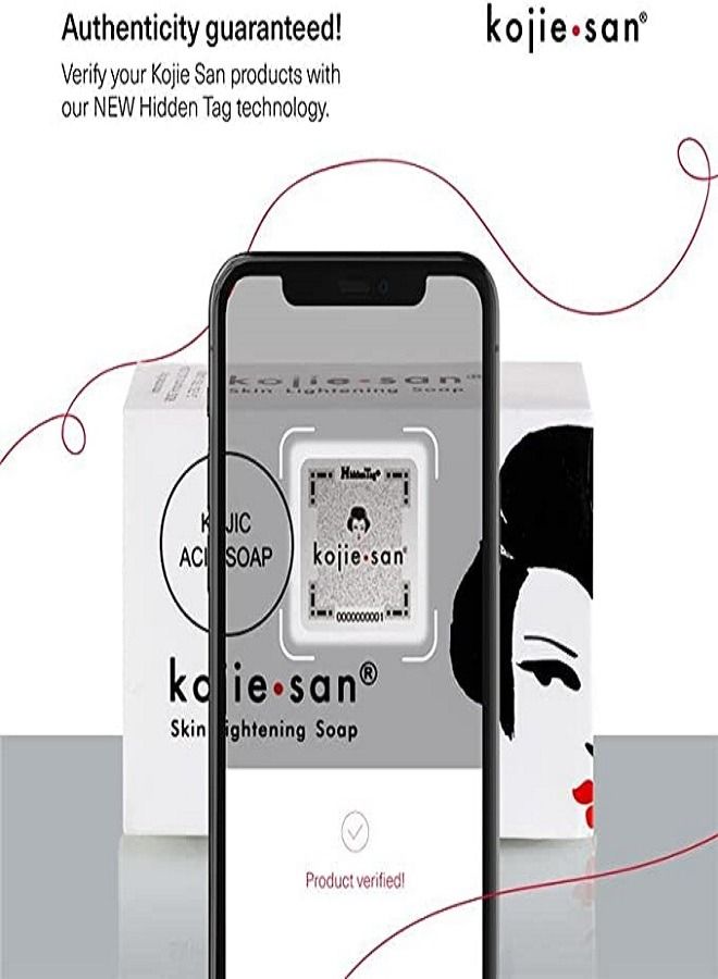 kojies anu Kojie San Skin Lightening Soap For a Lighter And Even Skin Stone-Classic 65g x 2, Double Pack - Image 5