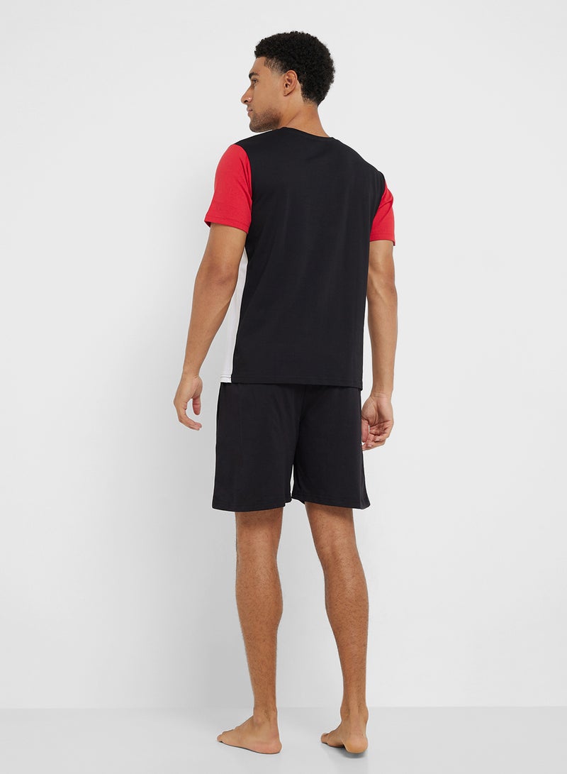 Seventy Five Nightwear T-Shirt & Shorts Sets  - Image 2