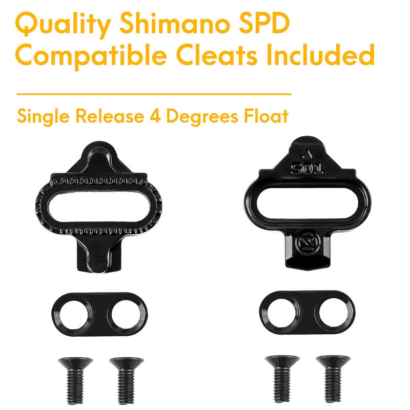 Venzo Bike Bicycle Toe Clips Cage Indoor Exercise Bike Pedal Adapters - Compatible with Peloton Bike Pedal, Convert Look Delta Pedals to Toe Clip Straps Ride with Sneakers - Toe Cages & SPD Adapters - Image 5