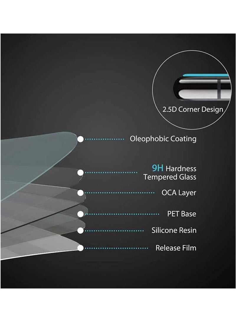 دبليو تيك واقي شاشة زجاجي فائق الجودة برو بلس لهاتف Lenovo Tab P11 / P11 Plus شفاف - Image 4
