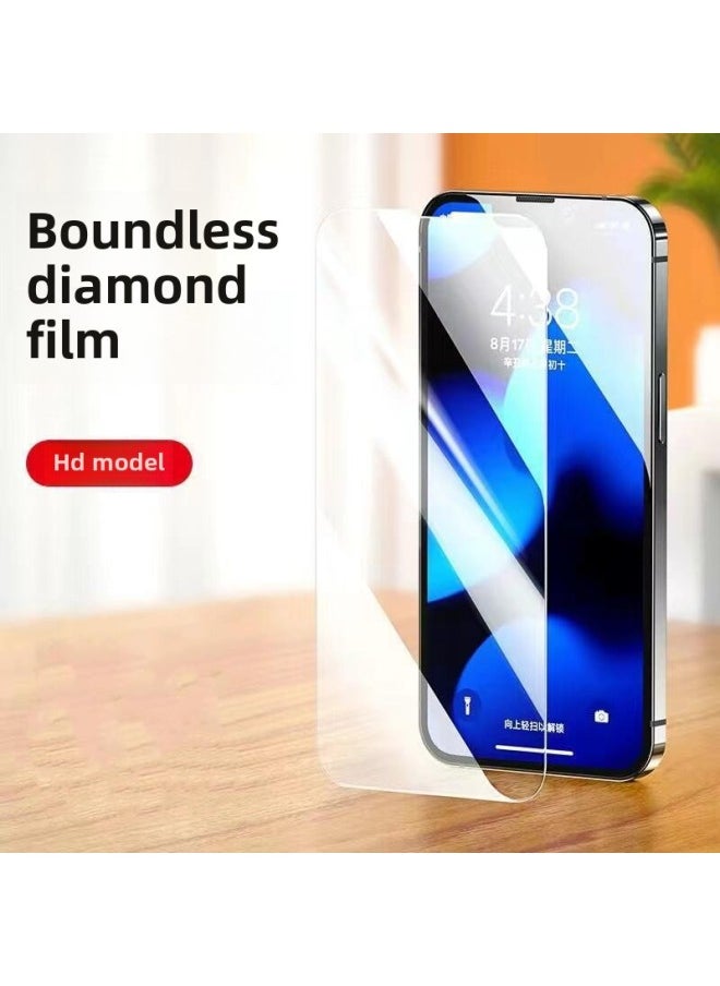 Generic - Applicable To Apple Full Screen Transparent HD Anti-peep Tempered Film With Packaging-Color:Full Screen Transparent + (packaging)-Size:iPhone12mini - Image 1