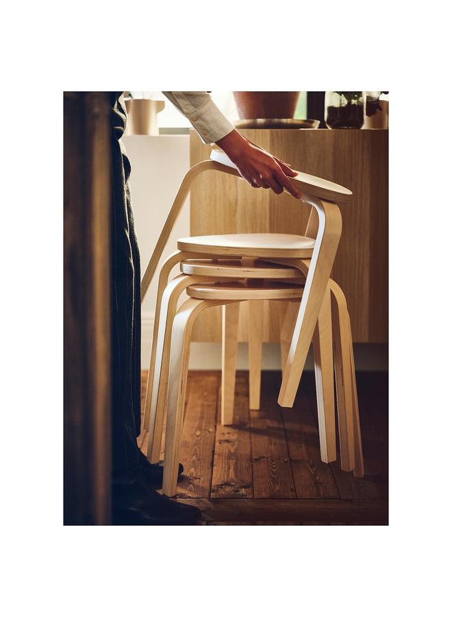 Zaboon Stool, Birch - Image 3