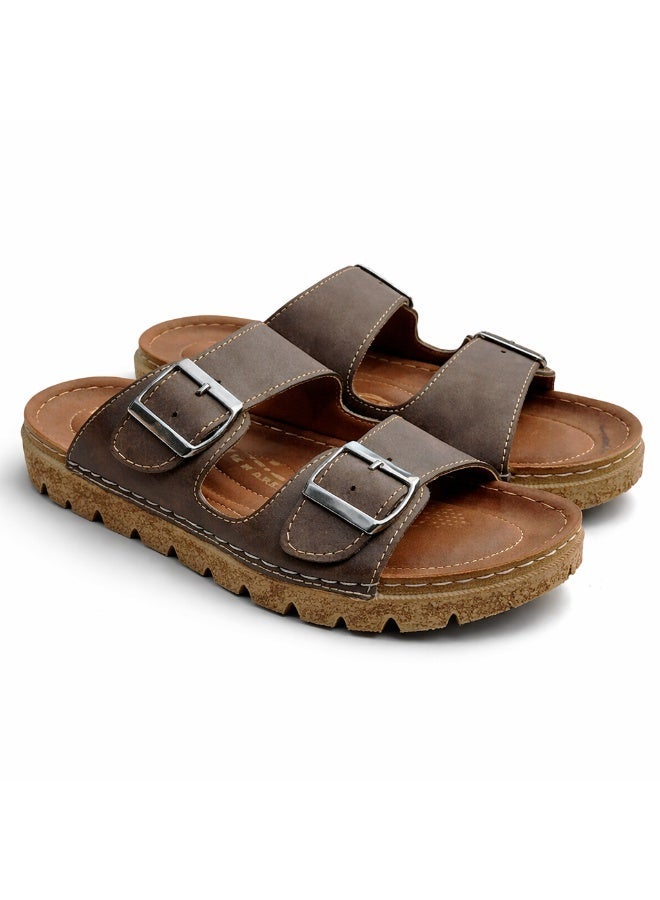 شبشب رجالي مريح بتصميم عصري – نعل طبي خفيف مع أحزمة قابلة للتعديل – مناسب للاستخدام اليومي داخل وخارج المنزل - Image 2