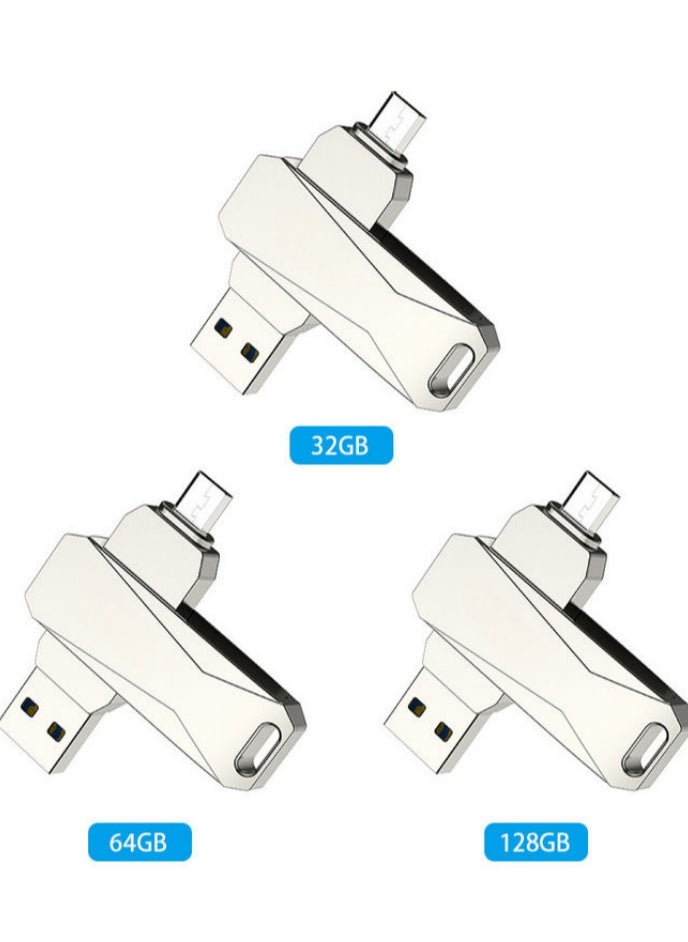 U381 Micro USB Double Interface Flash Drive 32 GB