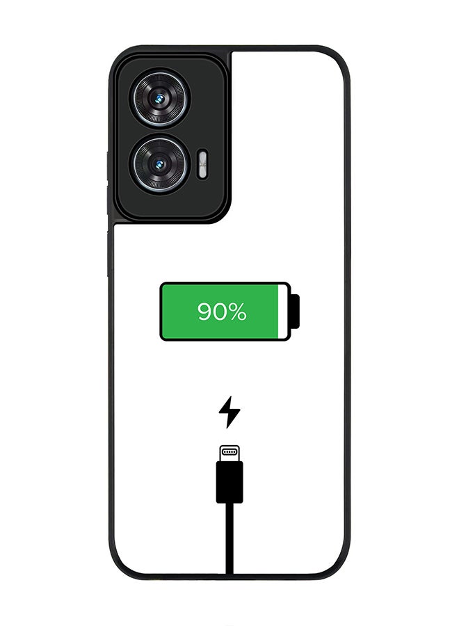 Stylizedd غطاء لموتورولا إيدج 50 فيوجن 5G، حماية كاميرا نحيفة، غطاء هاتف مضاد للصدمات - شحن البطارية - Image 1