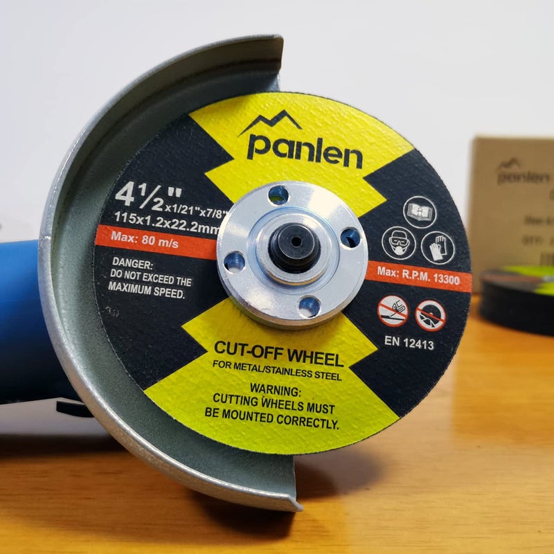 panlen 50 Pack Cut Off Wheels 4 1/2 inch Thin Metal & Stainless Steel Cutting Wheel, Professional Fast Cutting Disc for Angle Grinder - Image 5