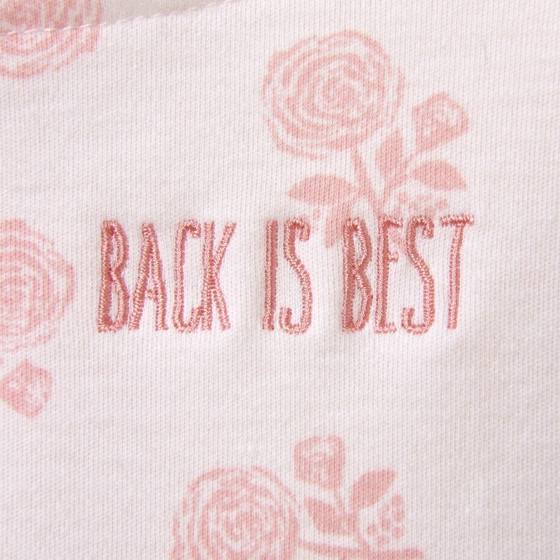 HALO 100% Cotton Sleepsack Swaddle, 3-Way Adjustable Wearable Blanket, TOG 1.5, Watercolor Rose Toss Blush, Newborn, 0-3 Months - Image 5