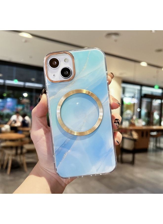 Generic - Case Cover For iPhone 11 Pro Max Gilt Marble Magsafe Phone Case  Dark Green Black - Image 1