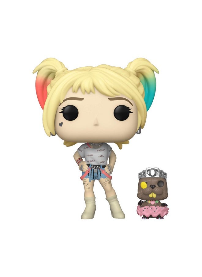 Funko Pop Heroes: Birds Of Prey Harley Quinn With Beaver Multicolour  - Image 2