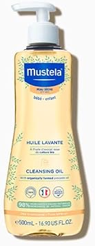 Mustela Cleansing Oil For Dry Skin 500Ml Pack of 1 - Image 1