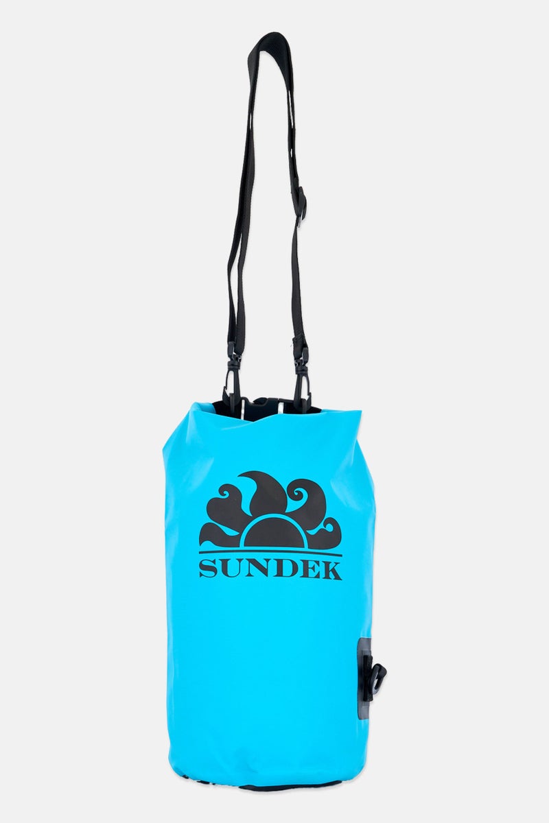 Sundek Men Brand Logo Tube Bag, Turquoise - Image 1
