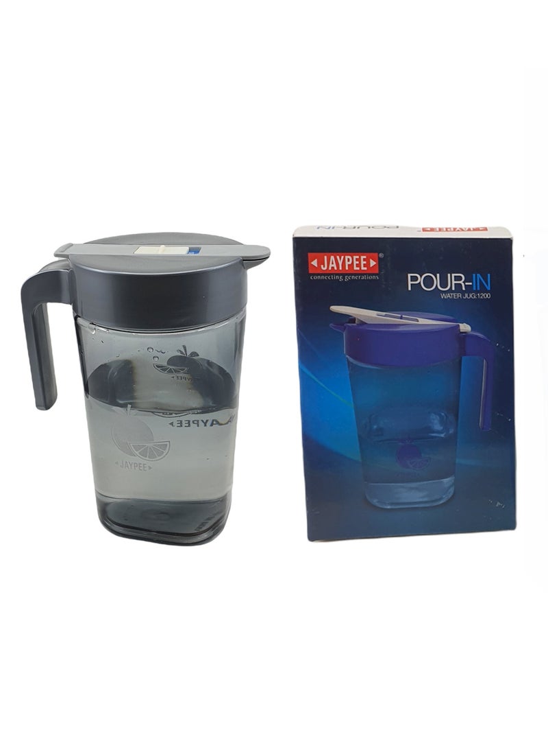JAYPEE Jaypee Pour Water Jug 1200ml-Silver  - Image 1